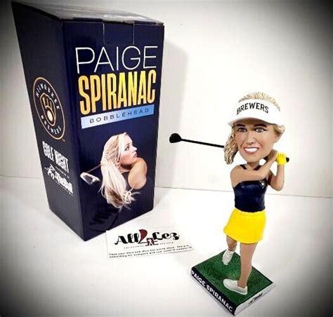 2023 MILWAUKEE BREWERS PAIGE SPIRANAC BOBBLEHEAD GOLF NIGHT SE SGA