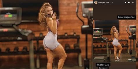 90 Day Fiancé Mahogany Shocks With Muscular Body In Ripped Gym Selfie