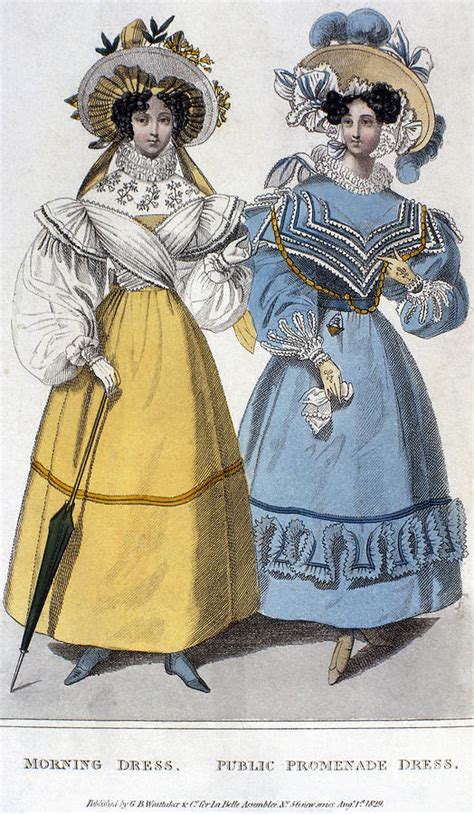 Womens Fashion 1829 Photograph By Granger Fine Art America