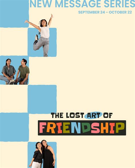 Saddleback Church Series The Lost Art Of Friendship