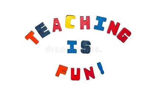 Teaching Is Fun Stock Photo Image Of Mentor Colorful 19662406