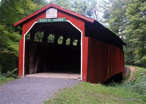 Clays Covered Bridge In Little Buffalo State Park Camping And Hiking