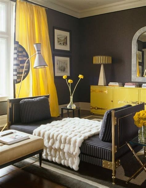 Bedroom Living Room Grey Yellow Gray Room Room Colors