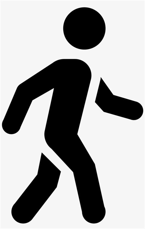 Person Walking Icon At Collection Of Person Walking