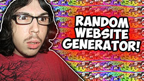 I Found The Weirdest Websites Using A Random Website Generator Youtube