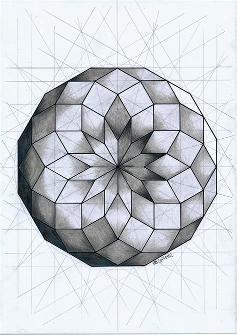 Polyhedron Solid Geometry Symmetry Handmade Mathart Regolo54
