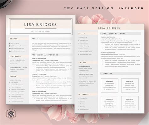 All Resume Templates For A Limited Time Welcome To MyStylishDesign Shop