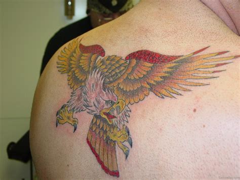 60 Impressive Eagle Tattoos On Back