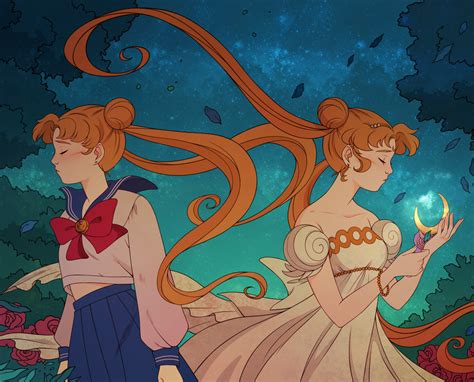 Artstation Sailor Moon Fanart Heart Moving