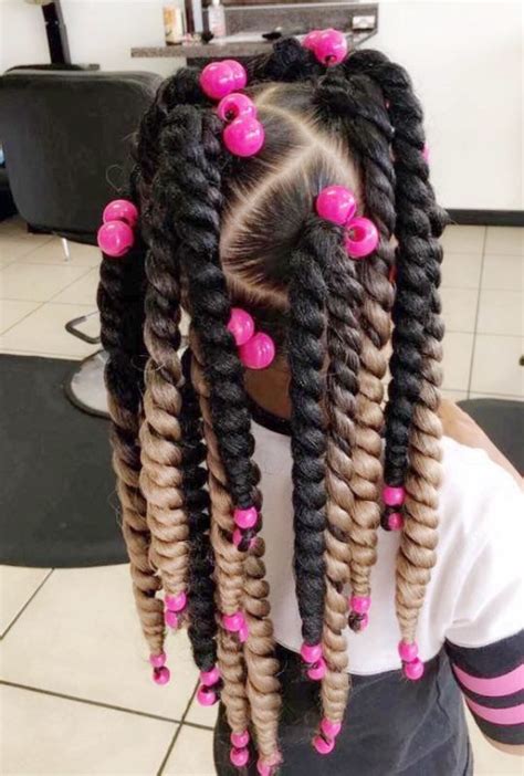 Black Kids Hairstyles With Beads New Natural Hairstyles