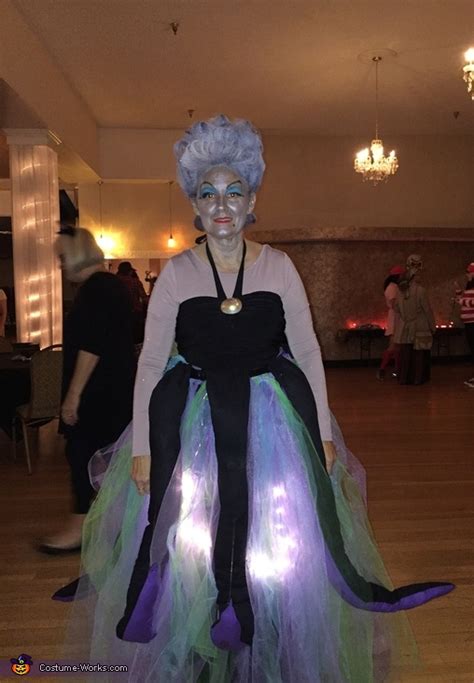 Ursula (sea witch) costume for cosplay & halloween. Homemade Ursula Costume | Unique DIY Costumes