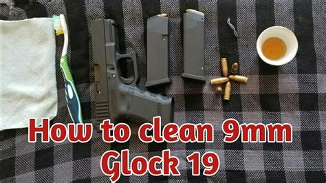 Glock S Official Recommended Cleaning Inspection How To Clean Mm Glock Pistol YouTube