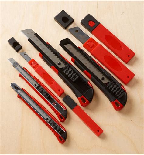 8 Piece Utility Knife Set Lee Valley Tools