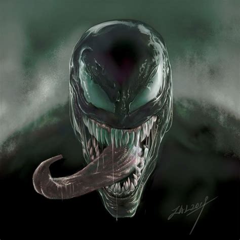 Symbiotic Alien Venom By Zalartworks