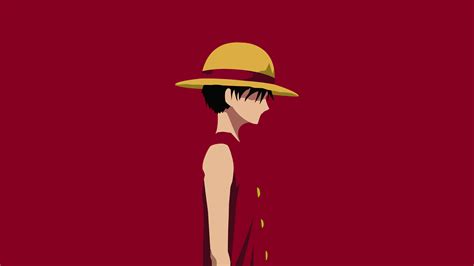 3840x2160 Resolution Anime One Piece 8k Red Minimal 4k Wallpaper