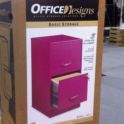 Chalk painted filing cabinet makeover. Pink filing cabinet-a must for my office! | Office storage ...