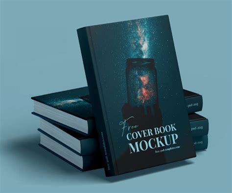Free Book Cover Mockups Psd Mockuptree