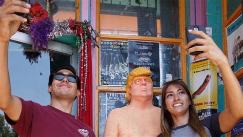 Naked Trump Statues Appear Around The Country