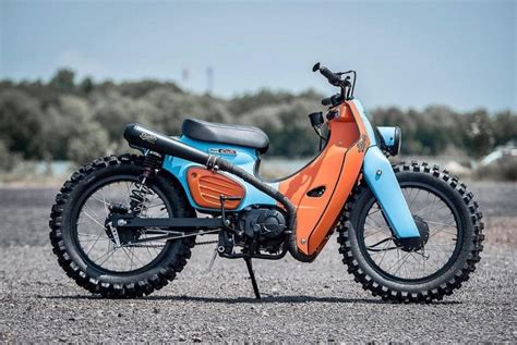 Verkaufe wie auf den bildern. K-Speed Honda Super Cub Scrambler | Men's Gear