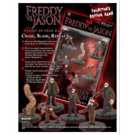 Heroclix Freddy Vs Jason Forest Of Fear Game