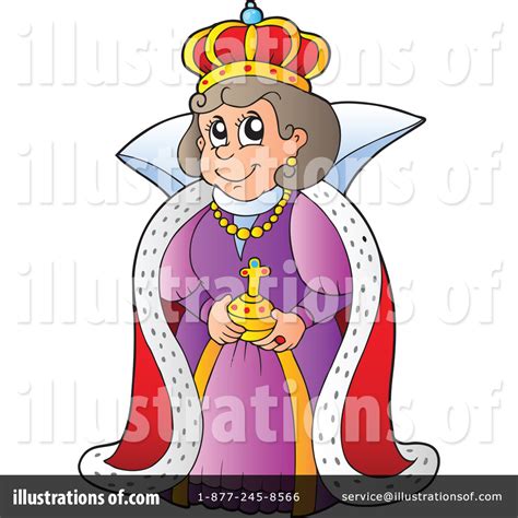 Queen Clipart 1054249 Illustration By Visekart