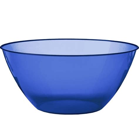 Royal Blue Plastic Serving Bowl 47l Party Delights