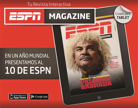 El zaguero ex nacional y boca tendrá su primera experiencia en el fútbol de colombia. ESPN Magazine Launches in Colombia - ESPN MediaZone Latin ...