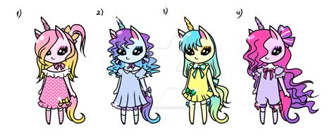 Cute Unicorns Girls Adoptables Close By Yukimiyasawa On
