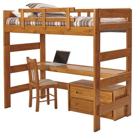 Boone Twin Size College Loft Bed College Loft Beds Loft Bed Bed
