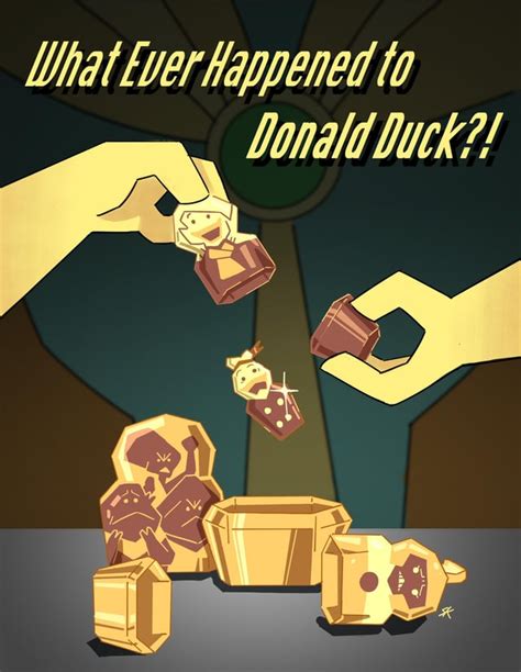 What Ever Happened To Donald Duck Promo Poster Ducktales