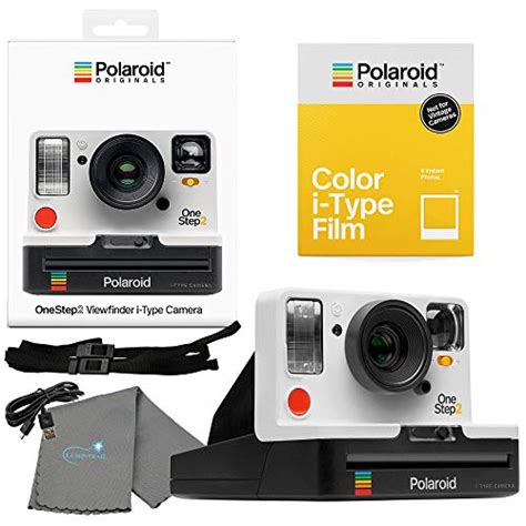 Polaroid Onestep 2 Viewfinder I Type Camera 9008 White Bundle With A