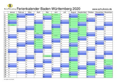 Neuer feiertag für berlin berlin erhält mit dem tag der befreiung einmalig für 2020 einen weiteren feiertag. KALENDER 2020 PDF BADEN WÜRTTEMBERG - Calendario 2019