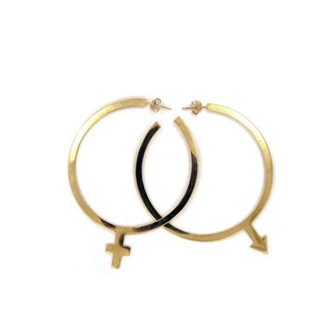 Sex Symbol Hoop Earrings