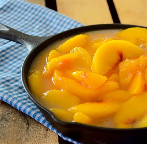 Quick And Easy Peach Pie Filling Recipe Cart