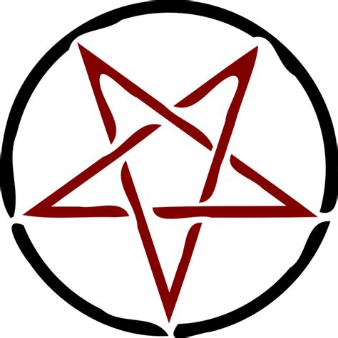 Pentagramm Stern Symbol Kostenlose Vektorgrafik Auf Pixabay Pixabay