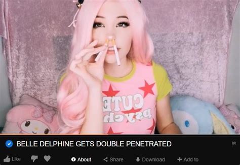 Belle Delphine Gets Double Penetrated Belle Delphines Pornhub