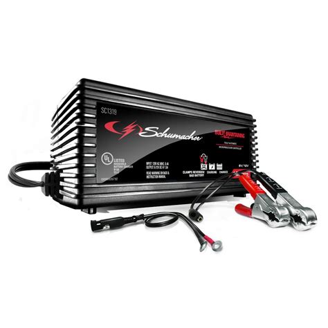 On most days she dressed in a long skirt and a white blouse covered by a schumacher speed charge sc 1000a battery charger automotive light. Schumacher 1.5 Amp 6-Volt/12-Volt Fully Automatic Battery ...
