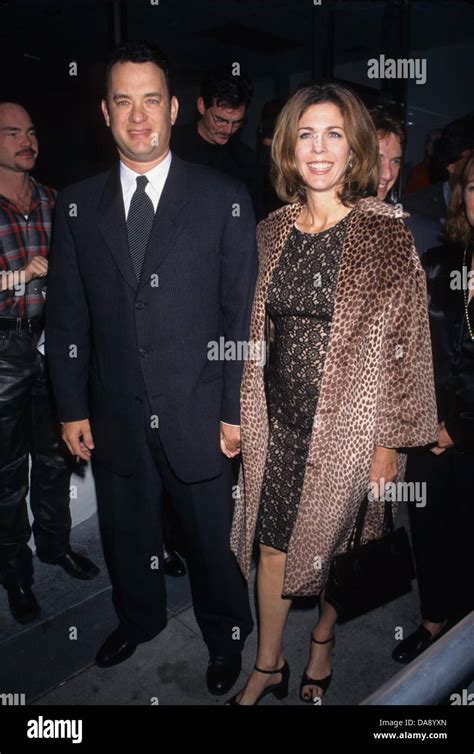 Tom Hanks With Wife Rita Wilson At The Nude Nude Totally Nude Andrea Martin Show At Canon