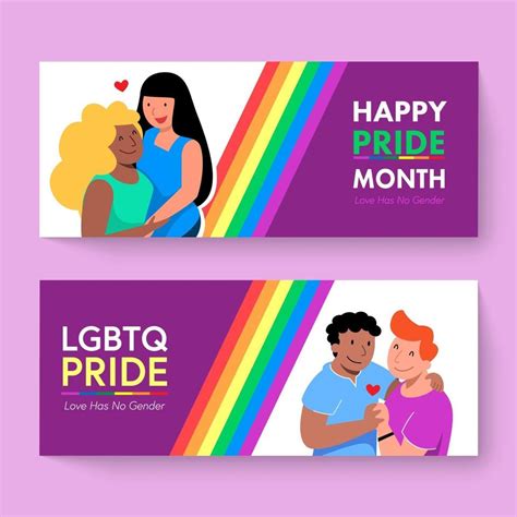 Happy Pride Month Lbgtq Concept Pride Month With Rainbow Flag 5238601