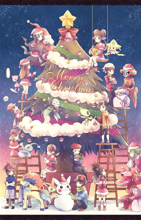 Pokemon Christmas Wallpaper ·① Wallpapertag