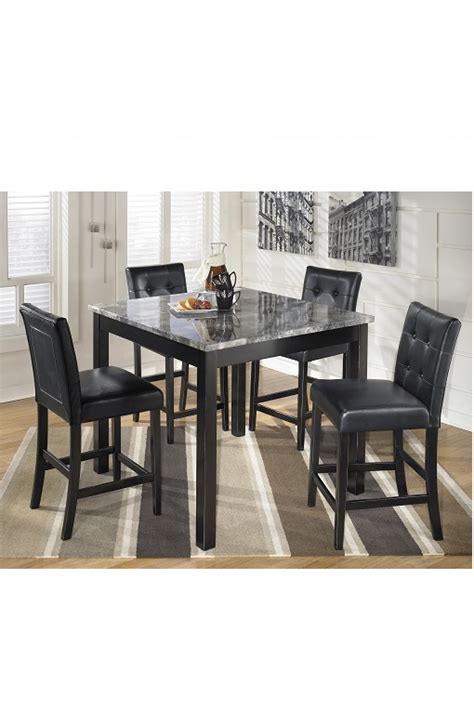 Ashley Counter Height 5 Piece Dinette