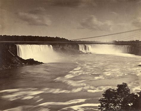 Niagara Falls Suspension Bridge 1888 Photograph By Getty Research