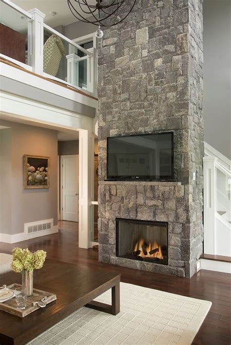 Stone Fireplace With Granite Hearth Fireplace Guide By Linda