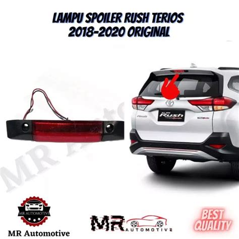 Lampu Spoiler Bagasi Rush Terios 2018 2020 Original Lazada Indonesia