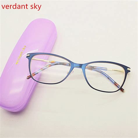 New Brand Fashion Men Cat Eye Glasses Frames For Women Myopia Optical Vintage Business Eyewear