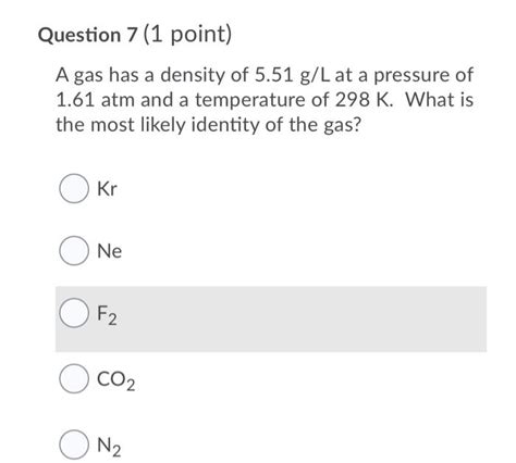 Solved Gases Question 6 1 Point 2 5 Mol Of An Ideal Gas Chegg Com