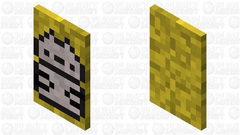 Cat Cape Yellow Minecraft Mob Skin