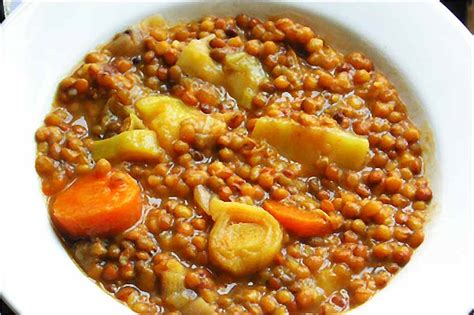 Lentejas con verduras ⋆ Cocina para Torpes