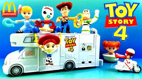 2019 Mcdonalds Disney Pixar Toy Story 4 Happy Meal Toys Full Set 10