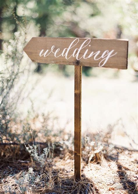 20 Rustic Wood Wedding Signs Southbound Bride